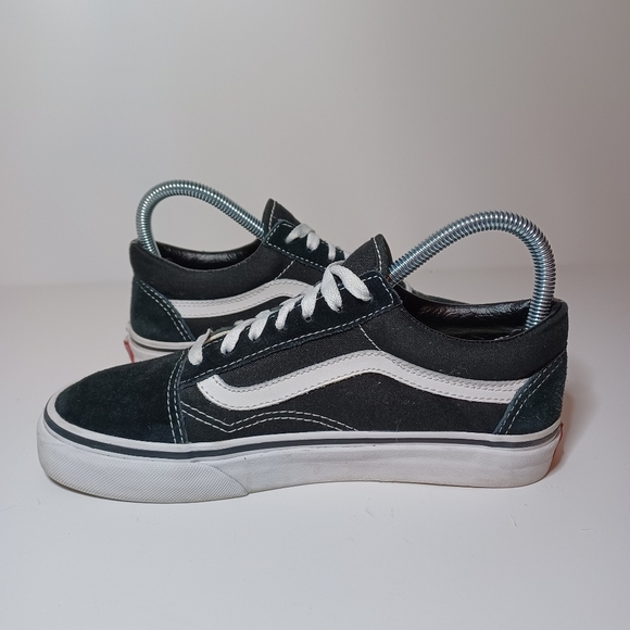 Vans Black Old Skool 721278 Low Top Athletic Sneakers womens Size US 7 shoes see - Picture 3 of 9